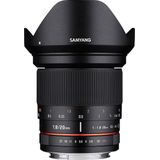 Samyang 20mm f/1.8 ED AS UMC Canon EF-M-mount objectief