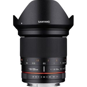 Samyang - 20mm F1.8 - Objectief - Zwart