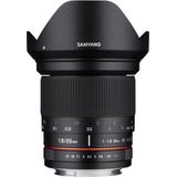 Samyang - 20mm F1.8 ED AS UMC - Ultragroothoekobjectief - Zwart - Glas