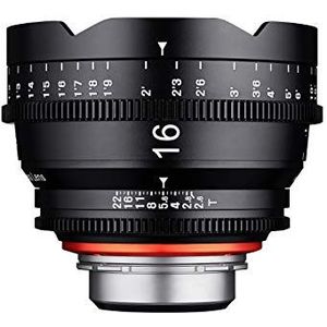 Samyang - XEEN 16mm T2.6 FF CINE PL - Objectief - Zwart