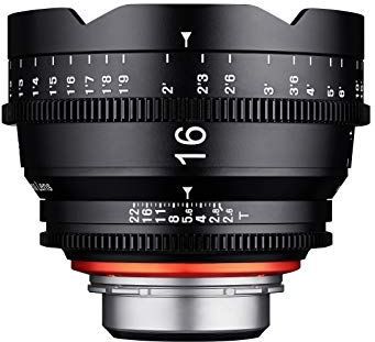 Samyang - XEEN 16mm T2.6 FF CINE PL - Objectief - Zwart