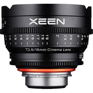 XEEN Cinema ""16/2,6"" Nikon F lens in full-formaat zwart