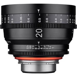 Samyang - XEEN 20mm T1.9 FF Cine - Objectief - Zwart