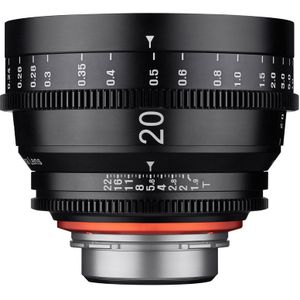 Xeen 20mm T1.9 FF Canon objectief