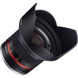 Samyang 12mm f/2.0 NCS CS Fujifilm X-mount Zwart objectief - Tweedehands