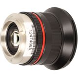 SAMYANG 1220510102 F2.0 lens voor Fuji X – groothoeklens vaste brandpuntsafstand handmatige focus fotolens voor Fuji X-T4, X-T200, X-T30, X-T100, X-A5, X-T3, X-H1, X-E3, X-T20, X-A10, zilver
