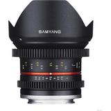 Samyang 12mm T2.2 NCS VDSLR Sony E Zwart
