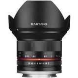 Samyang 12mm T2.2 NCS VDSLR Micro 4/3 Zwart