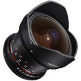 Samyang 8mm T3.8 CSII VDSLR II Sony E-Mount (Sony E, APS-C / DX), Objectief, Zwart