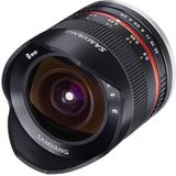 Samyang 8mm F2.8 Umc Fisheye II - Prime Lens - Geschikt Voor Sony Systeemcamera - Zwart