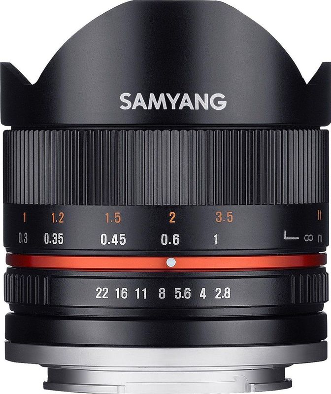 Samyang - 8mm f/2.8 II - Objectief - Zwart - Sony E