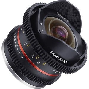 Samyang - 14008T3.1SE - T3.1 Cine UMC FISH-EYE II - 8 mm - voor Sony E-Mount