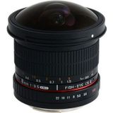 Samyang DSLR lens (8 mm vaste brandpuntsafstand f/3,5-22 UMC Fisheye CSII) zwart, Voor Sony A, Blanco Y Gris