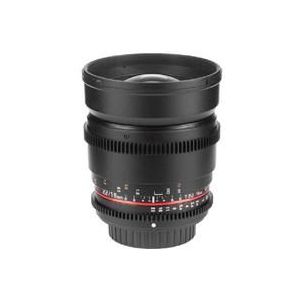 Samyang T2.2 ED AS UMC CS Fujifilm X MILC ultragroothoeklens (Fujifilm X, APS-C / DX), Objectief, Zwart