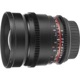 Samyang - 16mm T2.2 ED AS UMC CS VDSLR - Camera Lens - Zwart - Geschikt voor Canon M