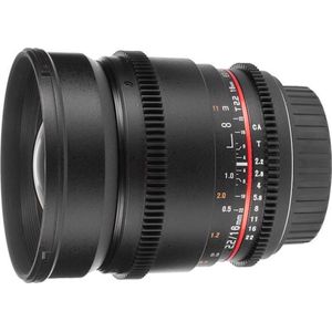 Samyang 16mm T2.2 ED AS UMC CS VDSLR - Prime lens - geschikt voor Canon M