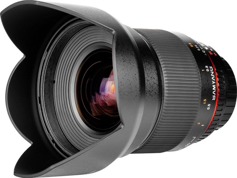 Samyang - 16mm T2.2 ED AS UMC CS VDSLR - Camera Lens - Zwart - Geschikt voor Canon M
