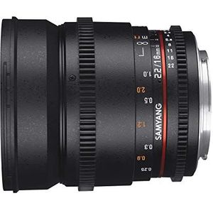 Samyang - 16 mm T2.2 VDLSR ED AS UMC CS II - Lens - Voor Aansluiting MFT