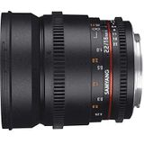 SAMYANG 13016T2.2F T2.2 VDLSR ED UMC CS II lens voor aansluiting Fuji X (16mm)