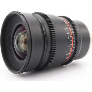 SAMYANG 13016T2.2SE T2.2 VDLSR ED UMC CS II lens voor aansluiting Sony E-Mount (16mm)