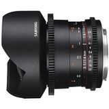 Samyang 14 mm T3.1 VDSLR II Handmatige Focus Videolens voor Micro Four Thirds Camera