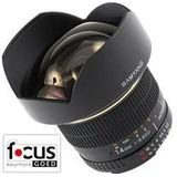Samyang 14 mm F2.8 lens voor aansluiting, Nikon AE, zwart