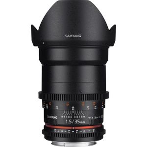 Samyang - 35mm T1.5 VDSLR AS UMC II - Objectief - Sony E-mount