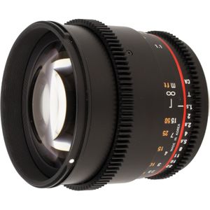 Samyang - 85 mm T1.5 VDSLR AS IF UMC II - Lens - Zwart - Voor Canon