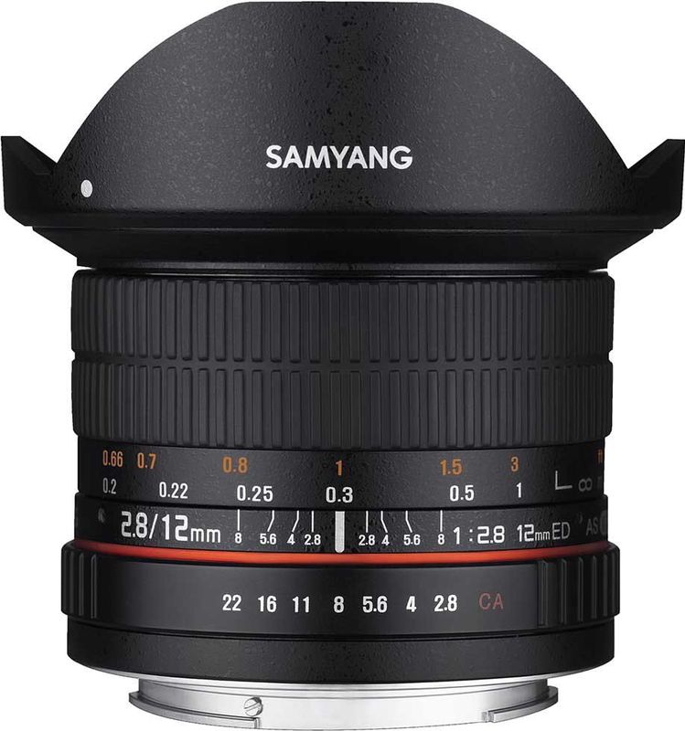 Samyang - 12mm F2.8 ED AS NCS - Cameralens - Zwart - Voor Micro 4/3