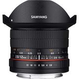 Samyang 12mm F2.8 Ed As Ncs Fisheye - Prime lens - geschikt voor Fujifilm X