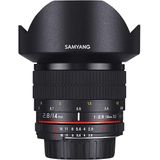 Samyang 14 mm/F 2.8 ED AS IF UMC lens DSLR Sony E handmatige focus fotoobjectief, groothoeklens, zwart