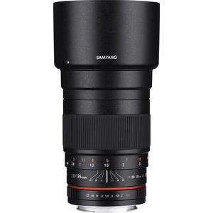 Samyang - 135 Mm F2.0 ED UMC Nikon F AE - Cameralens - Zwart - Hoogwaardige Kwaliteit