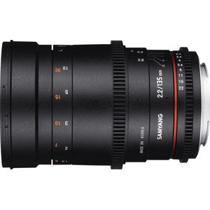 Samyang - 135mm T2.2 VDSLR - Objectief - 4/3 mount