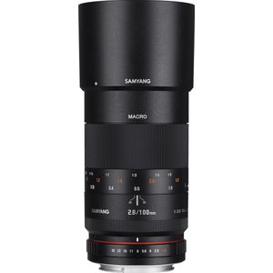 Samyang - 100mm F/2.8 ED UMC Macro - Macro Objectief - Zwart - Glas