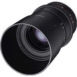 SAMYANG 13100T3.1P 100 mm T3.1 VDSLR ED UMC MACRO lens voor aansluiting Pentax zwart