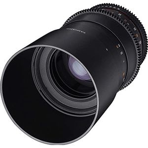 SAMYANG 13100T1.5F T3.1 VDSLR ED UMC MACRO Lens voor Fuji X Aansluiting 100 mm