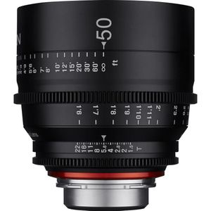 Xeen 50mm T1.5 Canon EF objectief