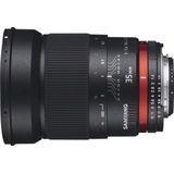 Samyang 35 mm F1.4 lens voor aansluiting Pentax K