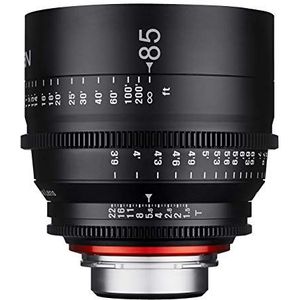 Xeen 15085T1.5PL T1.5 Cine Lens PL-aansluiting 85 mm zwart