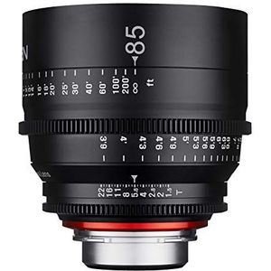 xeen 15085t1.5m T1.5 Cine MFT lens 85mm stekker zwart