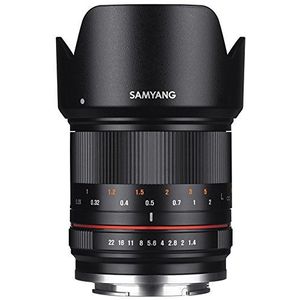 Samyang 21 mm F1.4 ED AS UMC CS lens voor Sony E, zwart