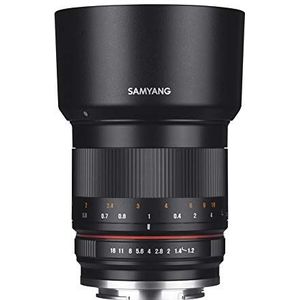 Samyang MF 50mm F1.2 APS-C Sony E schwarz - manuelles Foto Objektiv mit 50mm Festbrennweite für APS-C Kameras mit Sony E-Mount, ideal für Portrait, sanftes Bokeh, kompakt und leicht