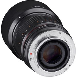 SAMYANG 7721 MF 50mm F1.2 APS-C Fuji X zwart - handmatige fotolens met 50mm vaste brandpuntsafstand voor APS-C camera's met Fuji X-Mount, ideaal voor portret, zachte bokeh, compact en licht