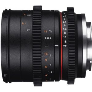 Samyang 50mm T1.3 - Cine Objectief - Fujifilm X-mount