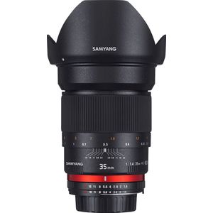Samyang - 35 Mm F1.4 As Umc - Cameralens - Zwart - Geschikt voor Sony E