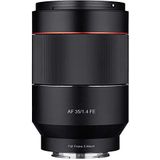 Samyang 35/1,4 lens DSLR autofocus Sony E fotoobjectief lichtsterkte F1.4, groothoeklens zwart