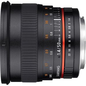 Samyang - 50mm F/1.4 AS UMC - Camera Lens - Canon
