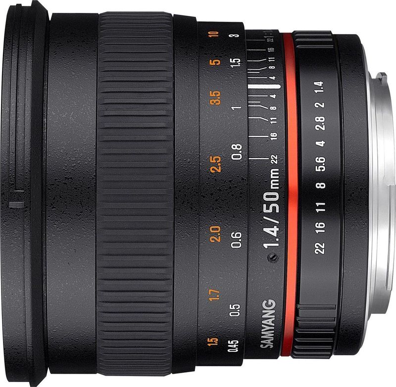 Samyang - 50mm F/1.4 AS UMC - Camera Lens - Canon