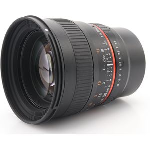 Samyang 50mm F1.4 Canon M (Canon EF-M, APS-C / DX), Objectief, Zwart