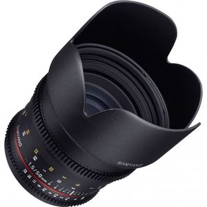 Samyang - F131110110101 - VDSLR Videolens - Zwart - Canon EF - Diafragma T1,5-22 - Filterdiameter 77 mm
